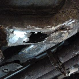 Rouille - Carrosserie de Boissonnet à Lausanne