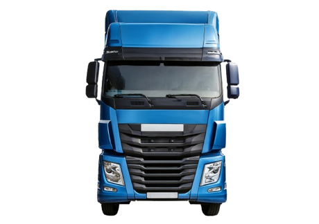 Camion de face