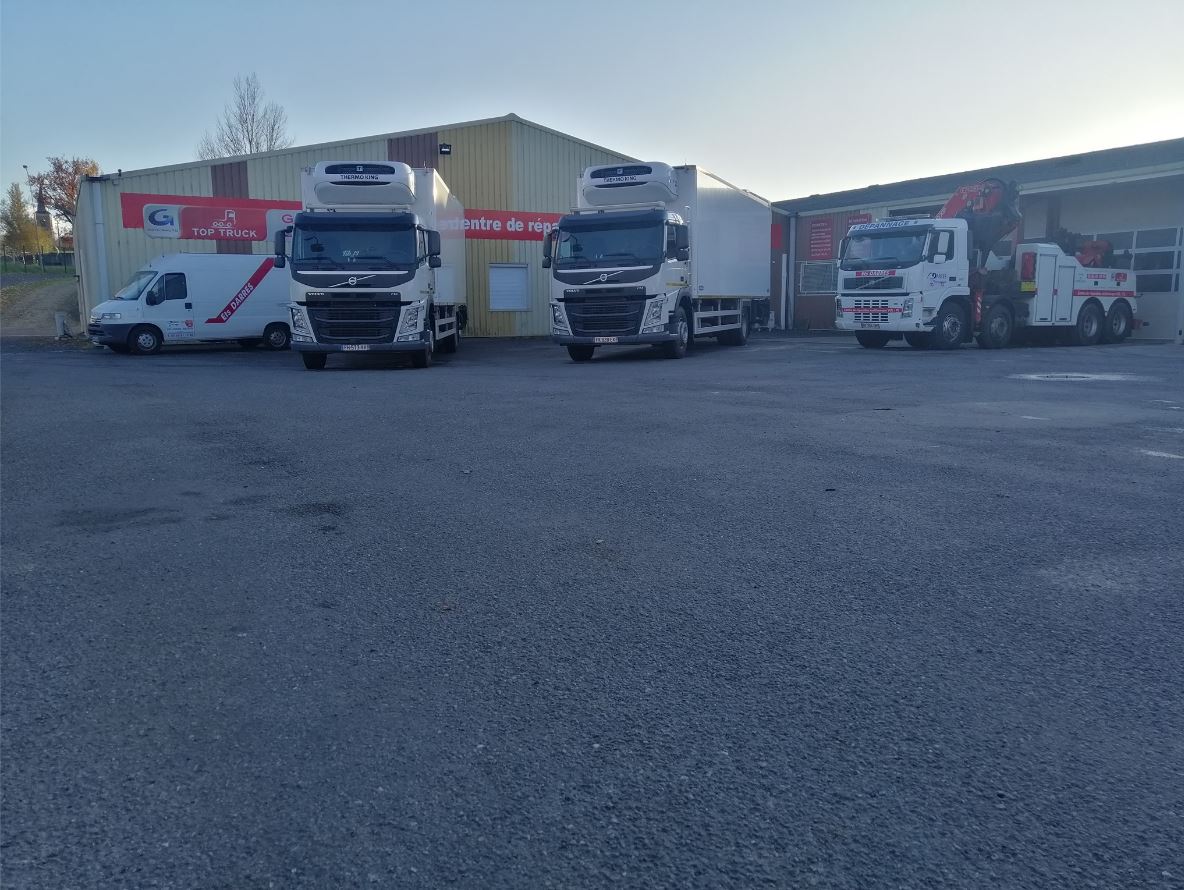 Flotte de véhicules ETS Darres Garage