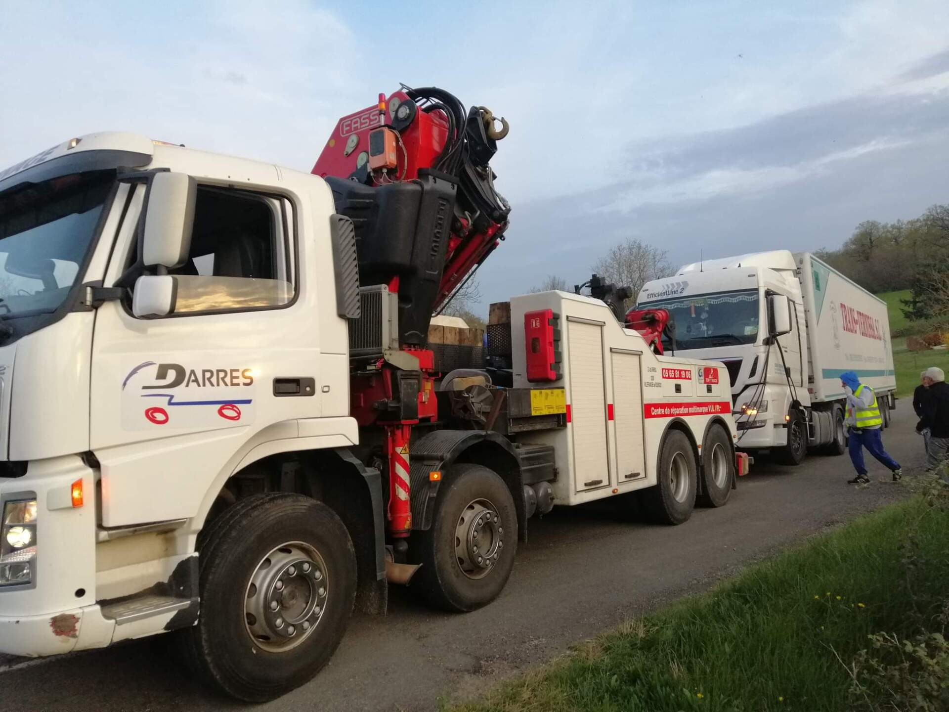 Remorquage de poids lourds
