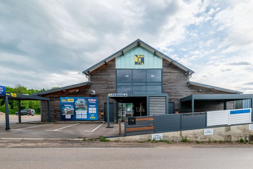 Vue sur le magasin Bat & Mat