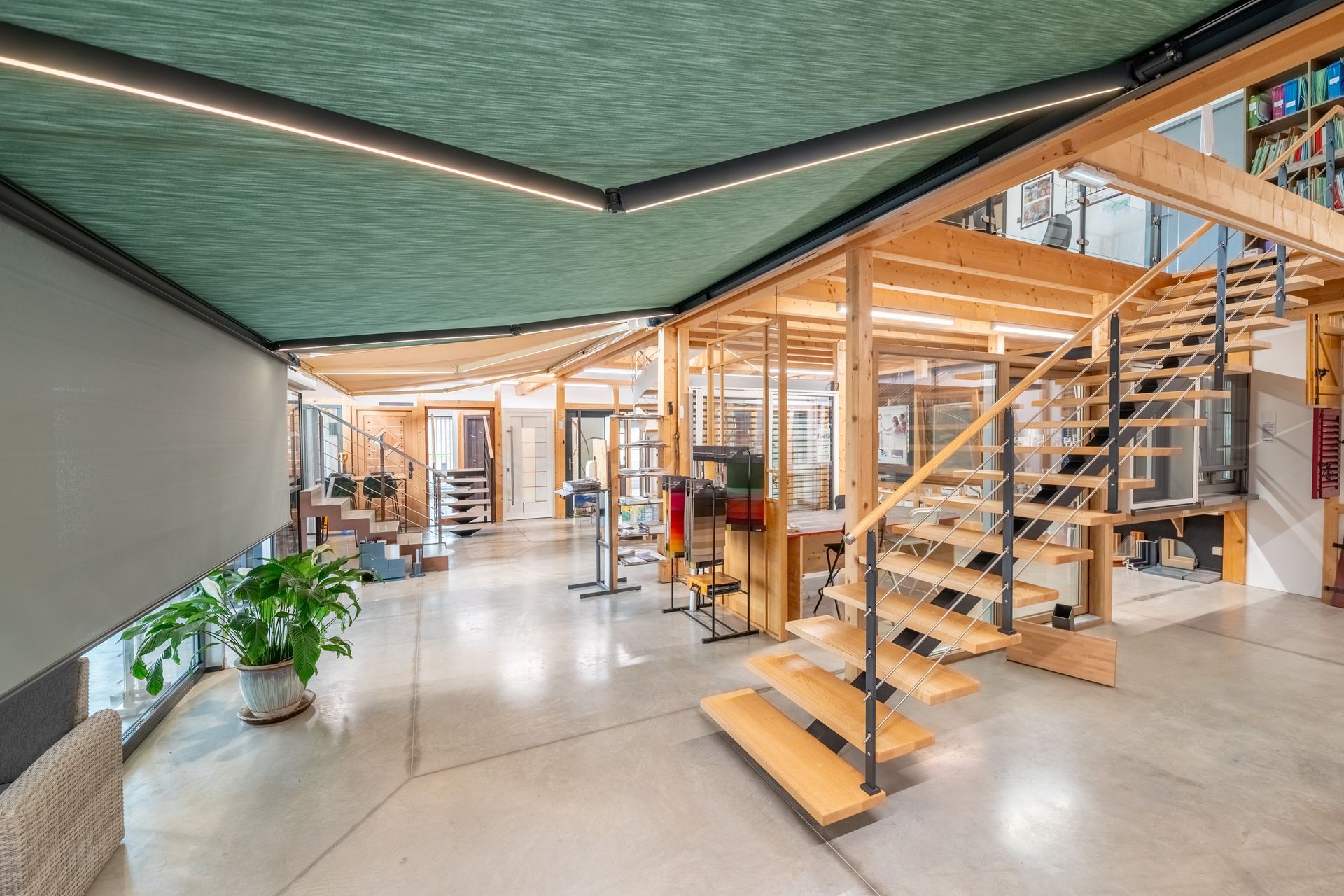 Store banne en exposition