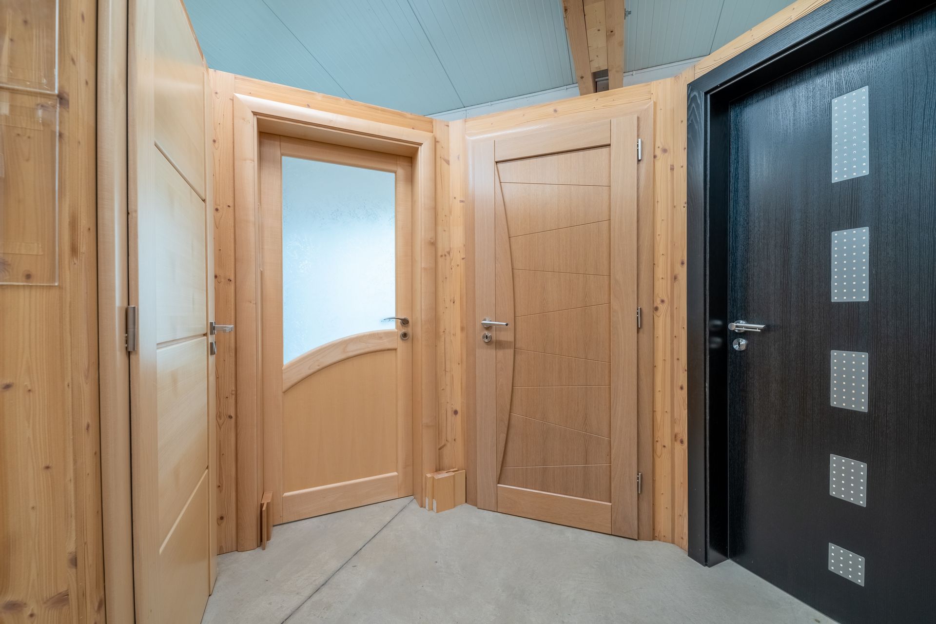 Portes intérieures pleines et semi-vitrées