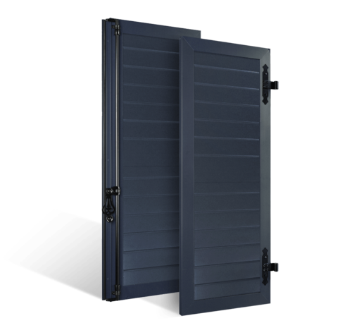 Aluminium avec lames jointives

