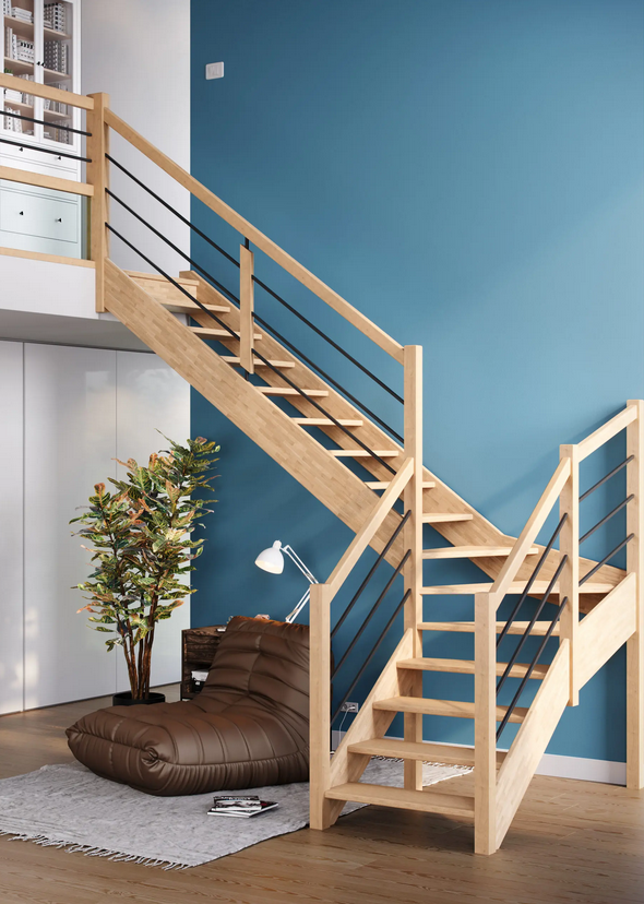 Montée d'escalier traditionnel
