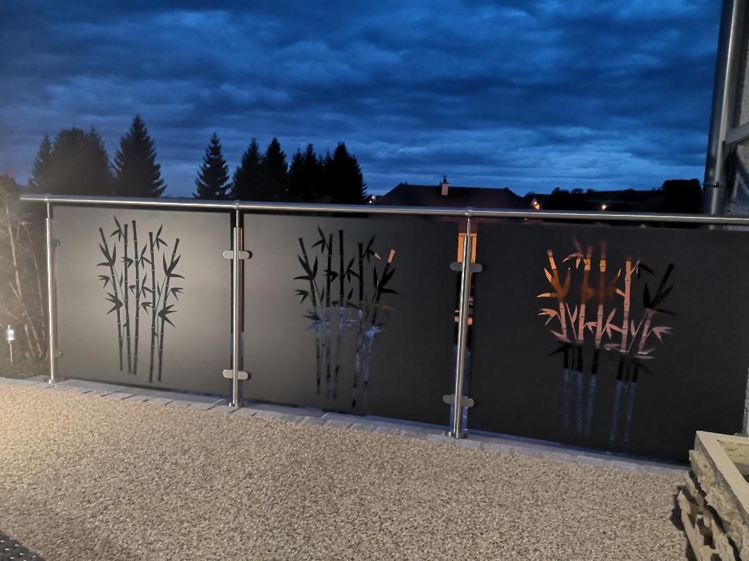 Portillon et clôture noir anthracite.