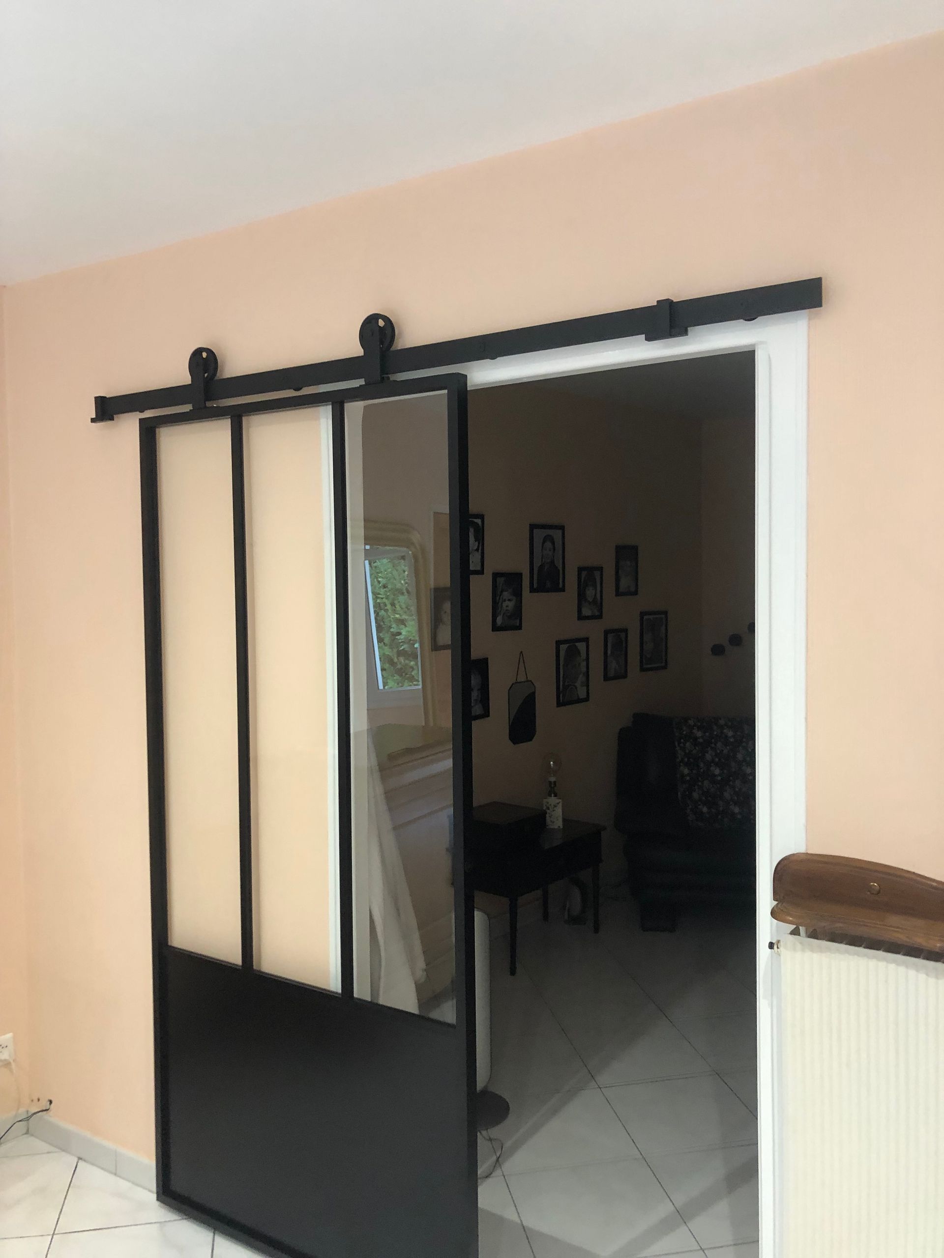 Verrière et bloc-porte