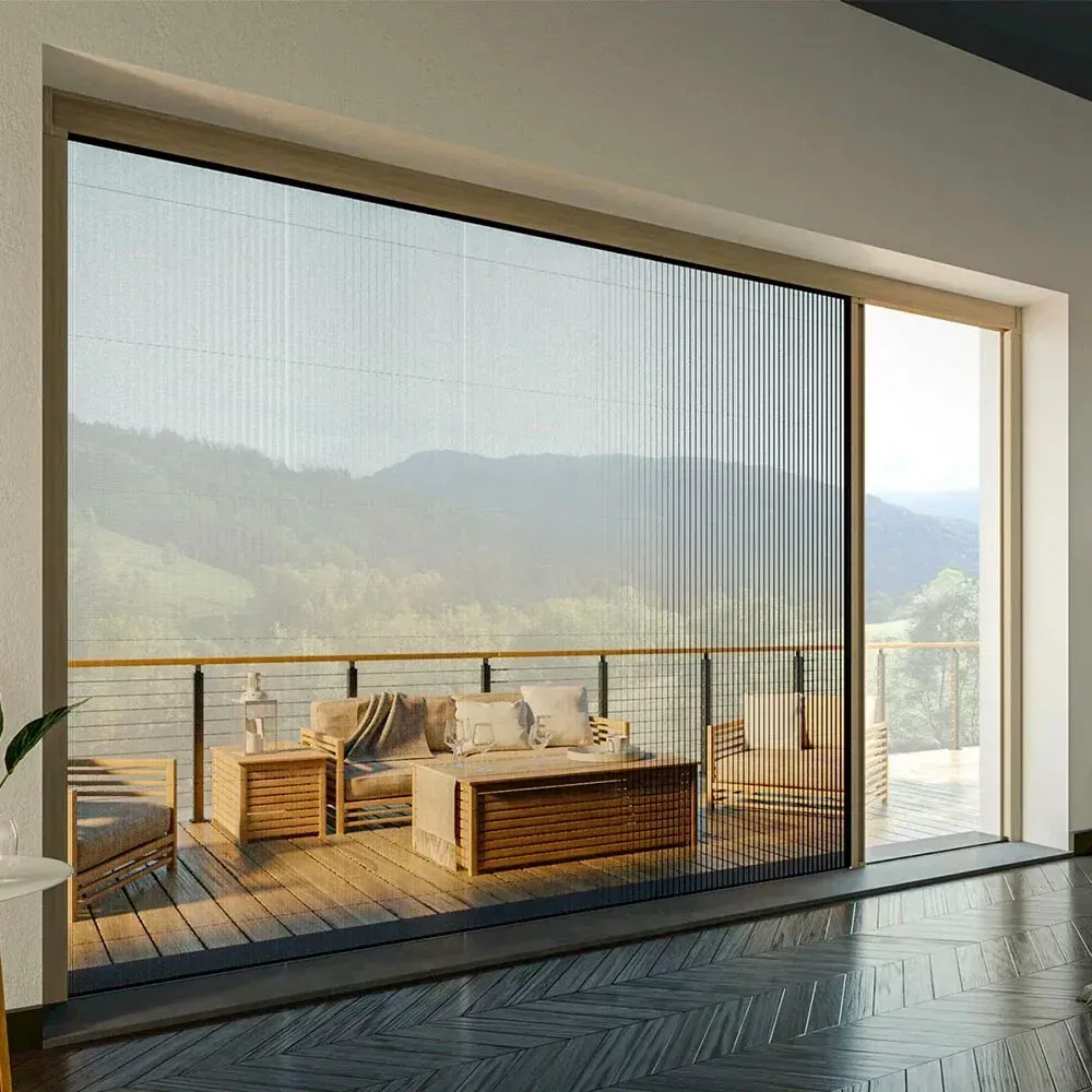 Moustiquaire plissée vantail