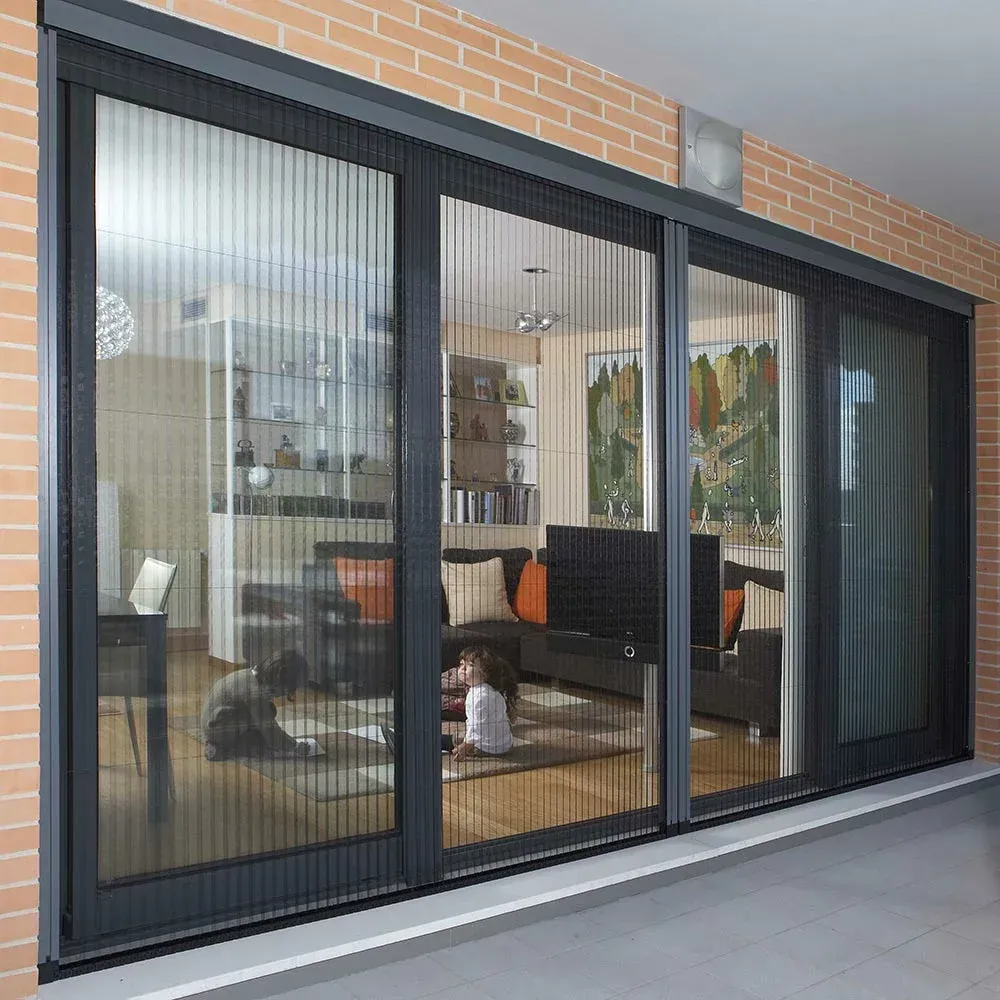 Moustiquaire plissée 45 latérale