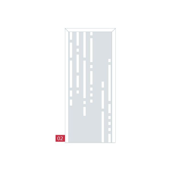 Porte d'entrée vitrée 2