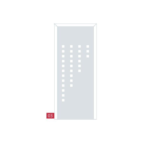 Porte d'entrée vitrée 3