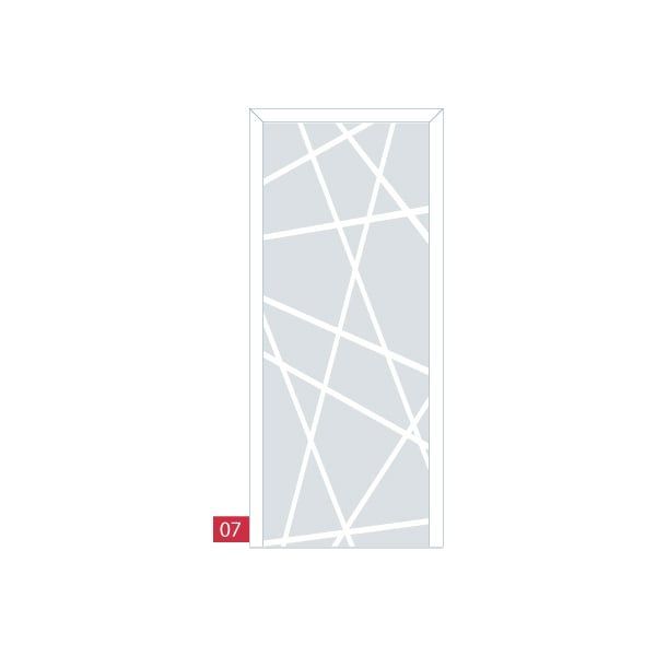 Porte d'entrée vitrée 7