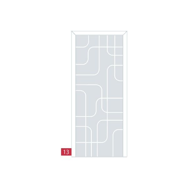 Porte d'entrée vitrée 13