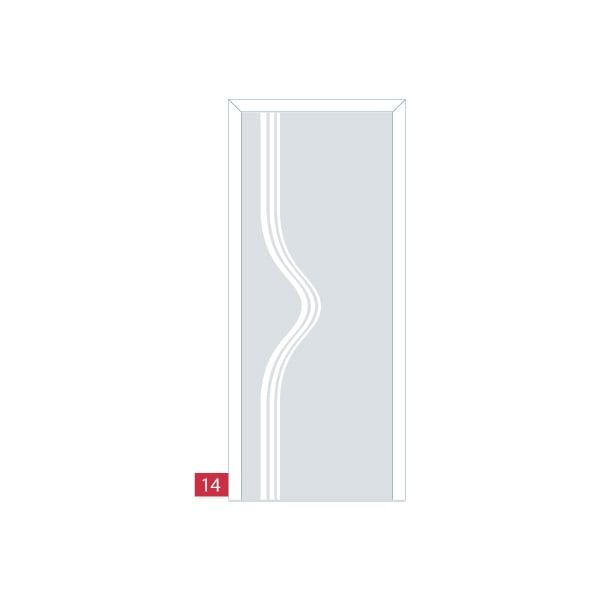 Porte d'entrée vitrée 14