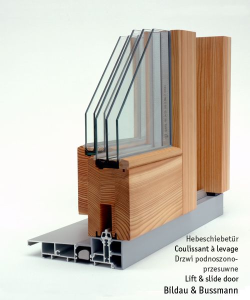 Échantillon porte coulissante bois