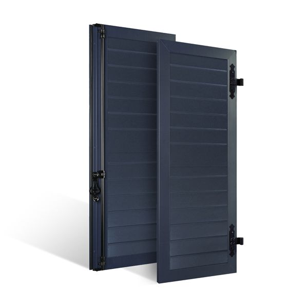 Aluminium avec lames à l’Américaine au tiers

