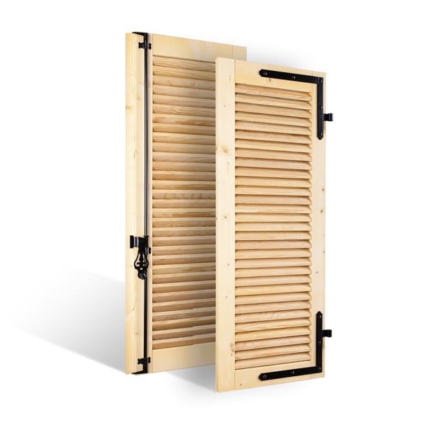 Bois, à lames à la française

