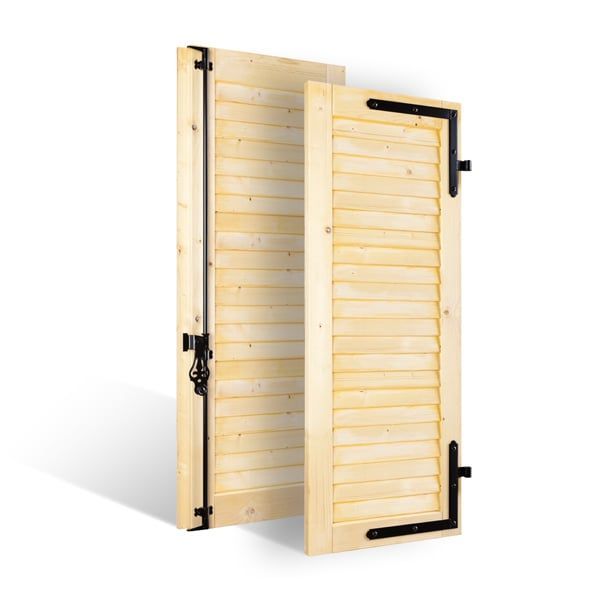 Bois avec lames jointives

