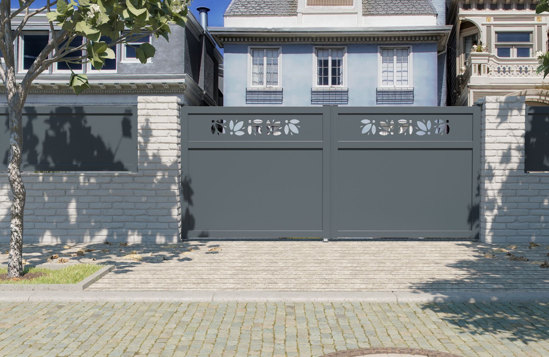 Portail battant Bologna Vertical