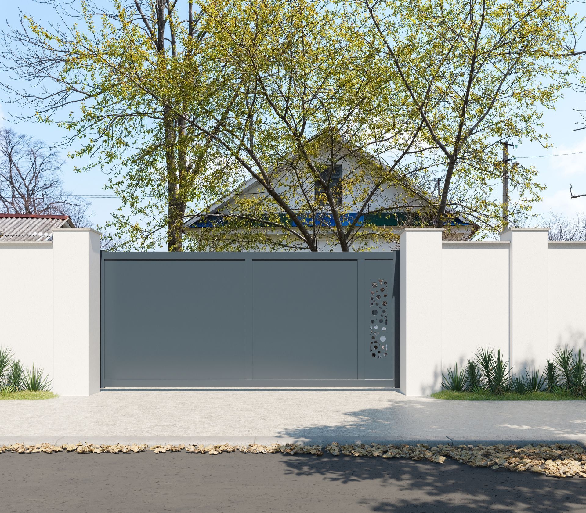 Portail coulissant Bologna Vertical