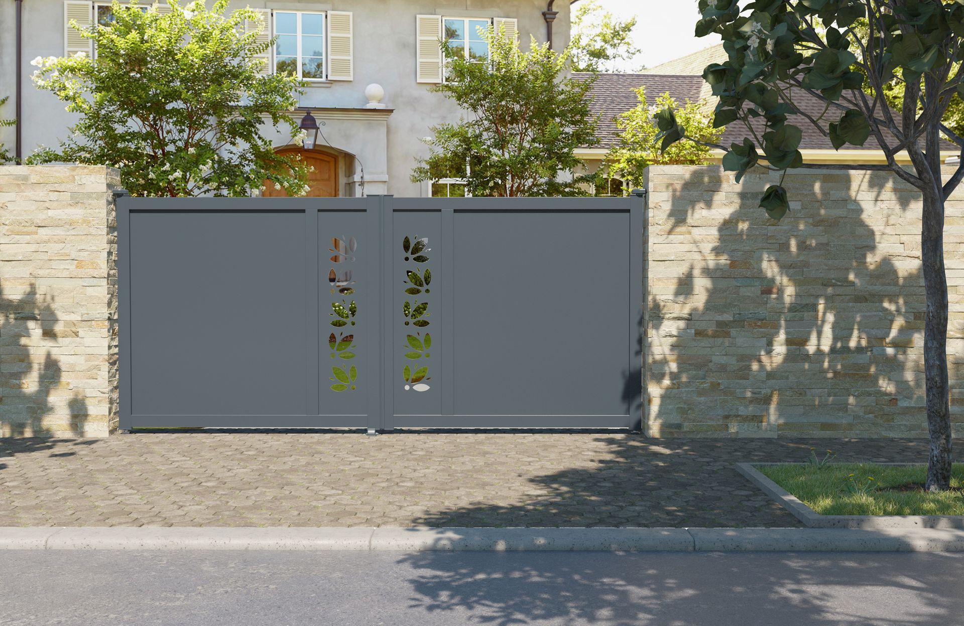 Portail battant Dijon Horizontal