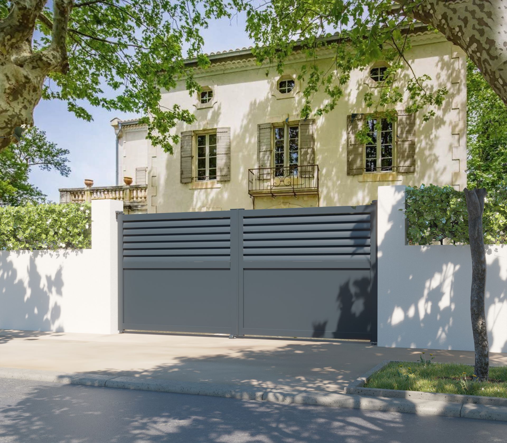 Portail battant Dresden