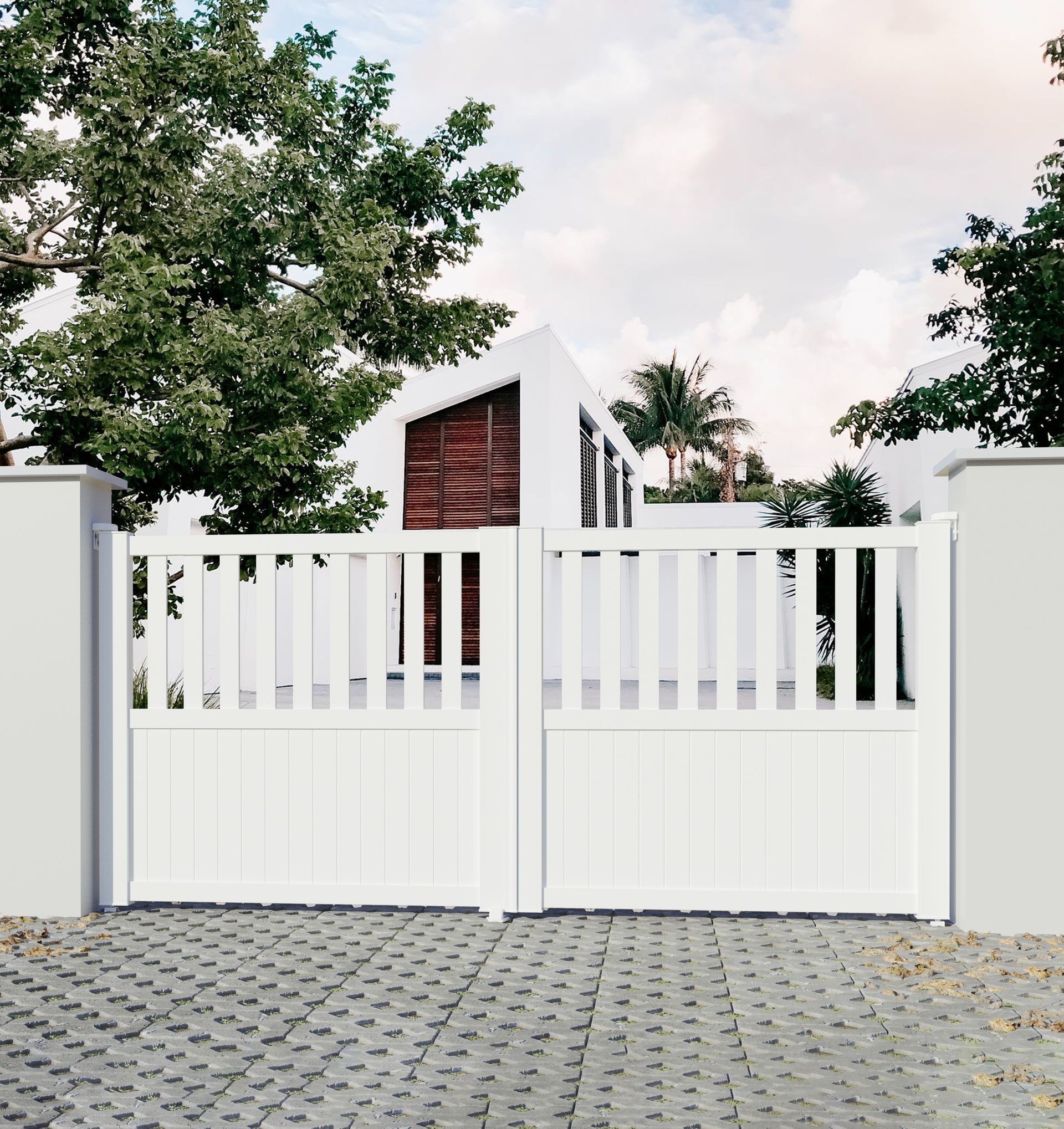 Portail battant Gard