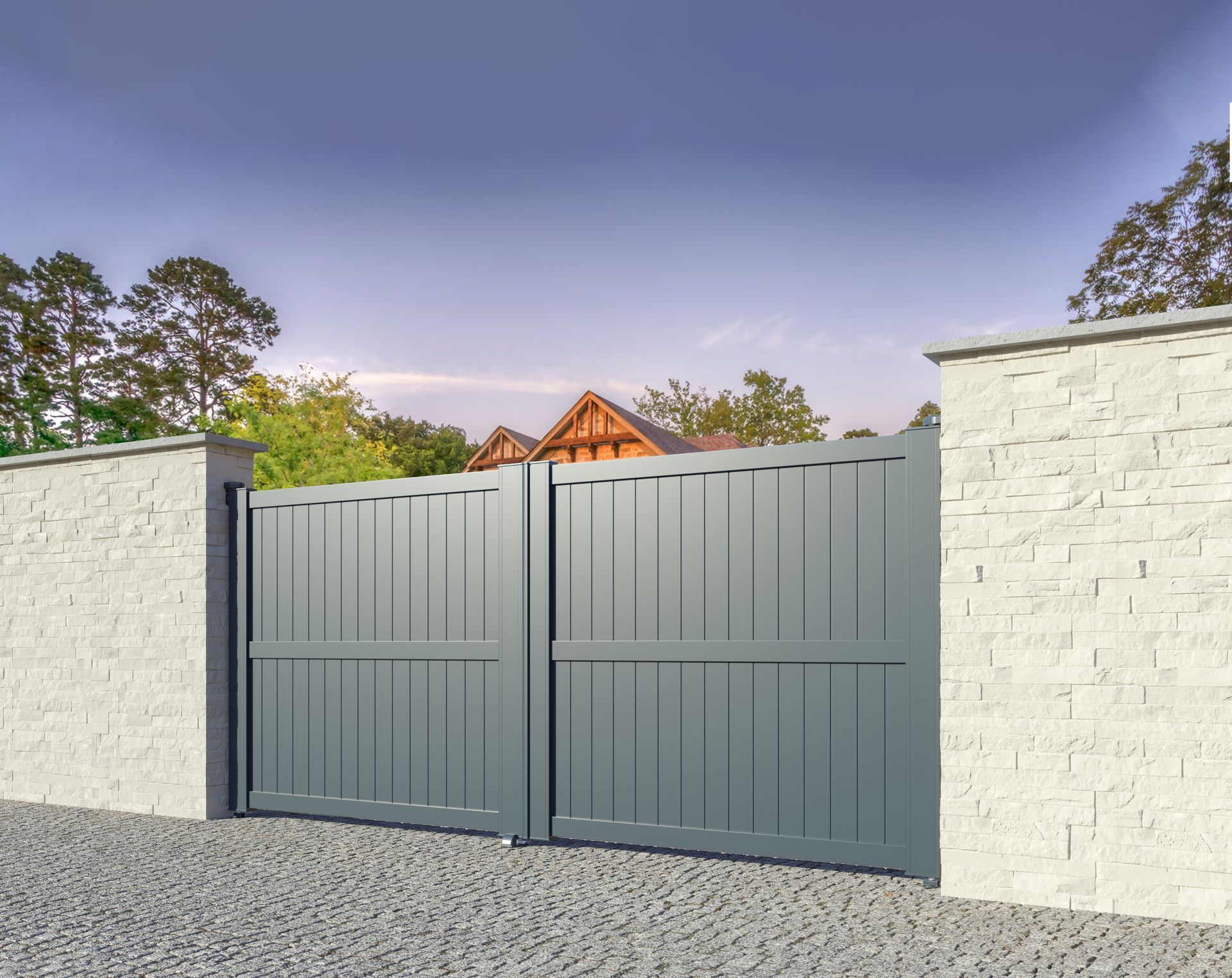 Portail battant Landes Double