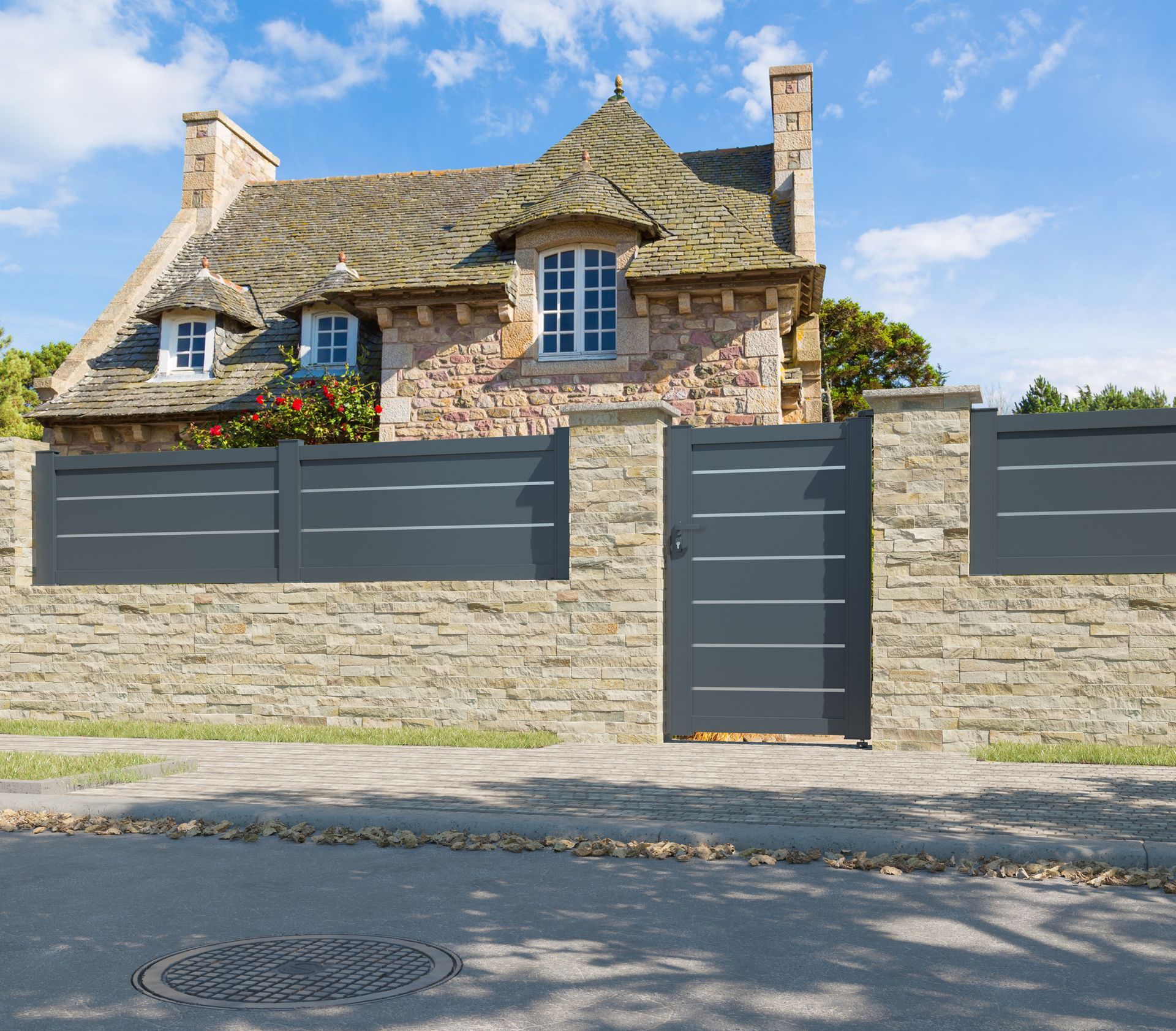 Portillon Landes Oblique