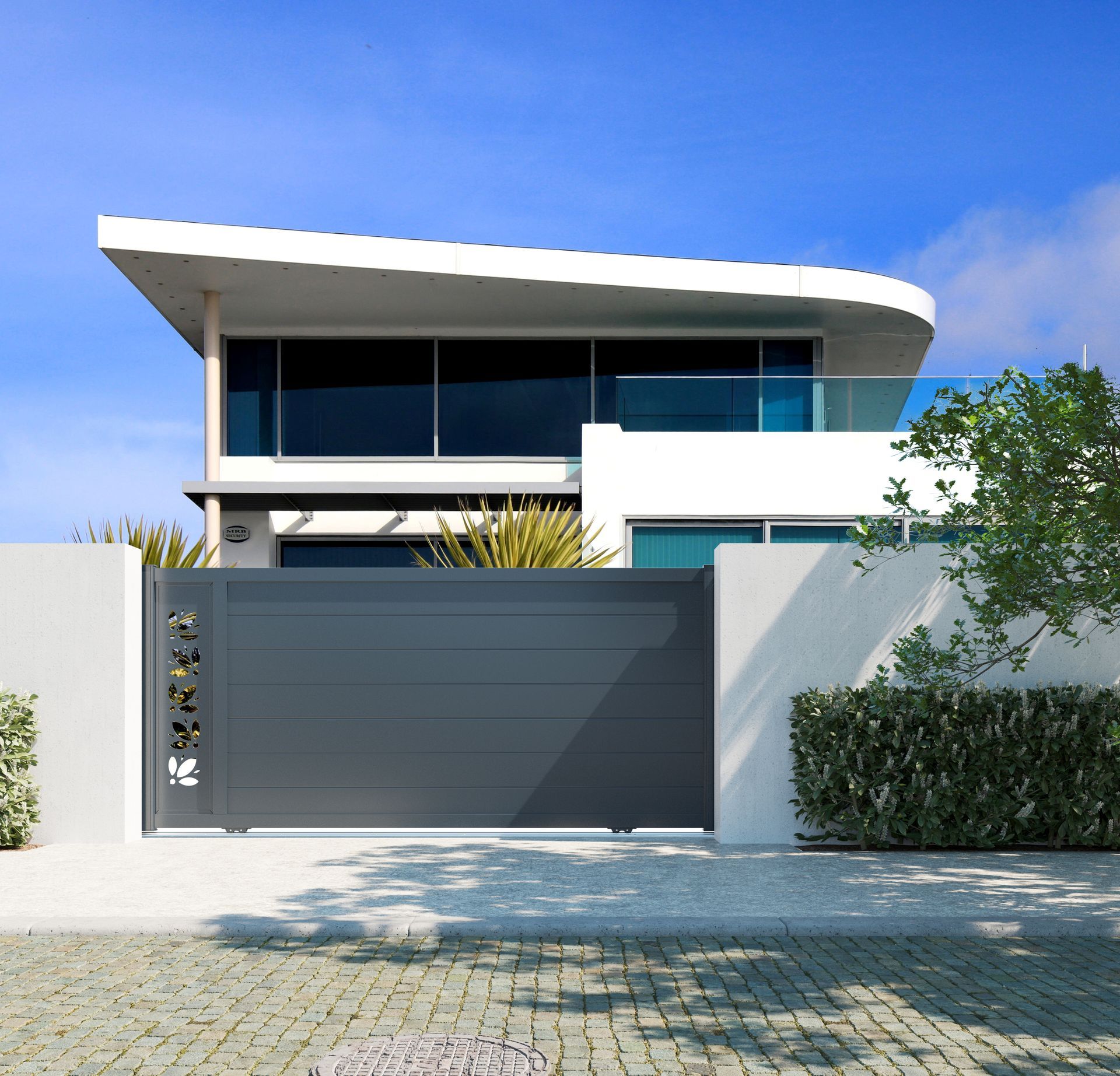 Portail coulissant Landes Vertical OP