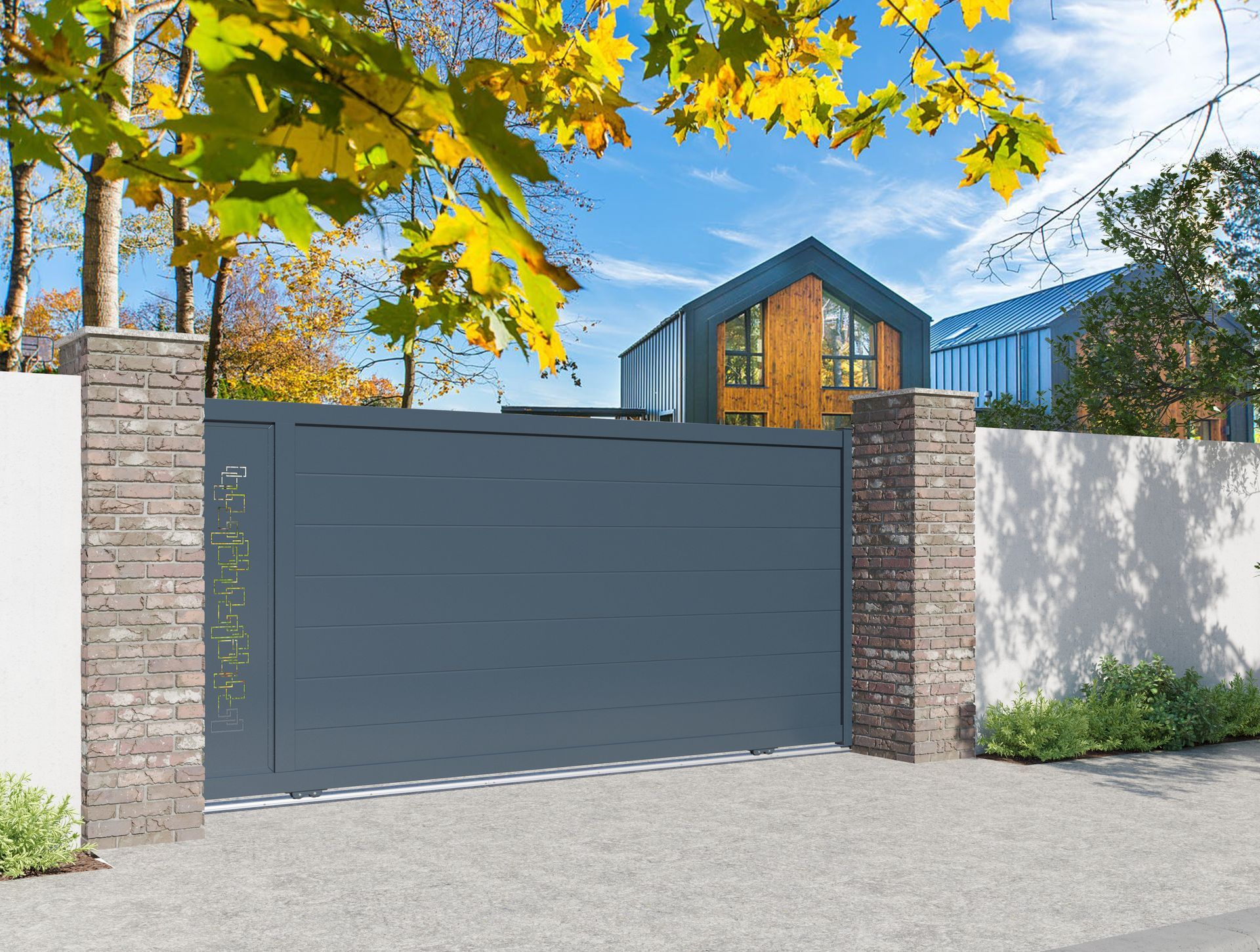 Portail coulissant Neo Vision