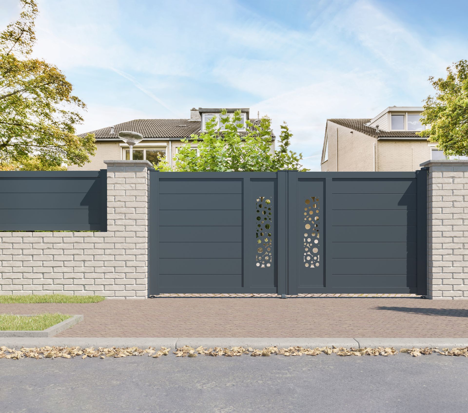 Portail battant Neo Vision m21