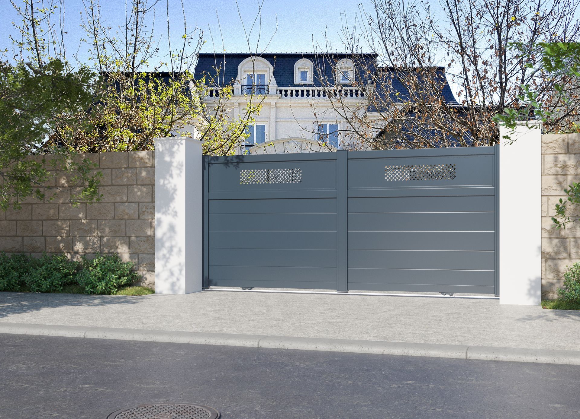 Portail battant Marne