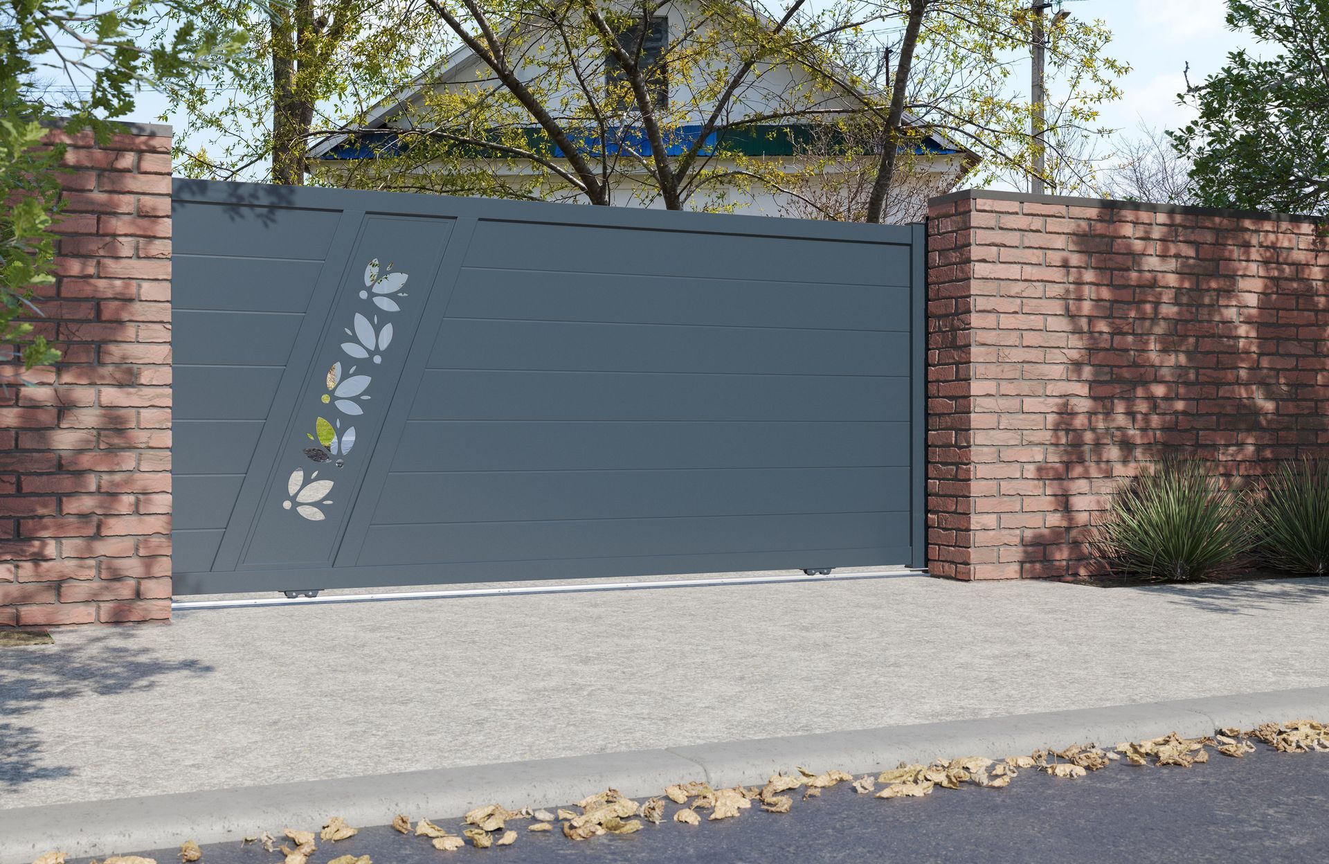 Portail coulissant Neo Vision Oblique