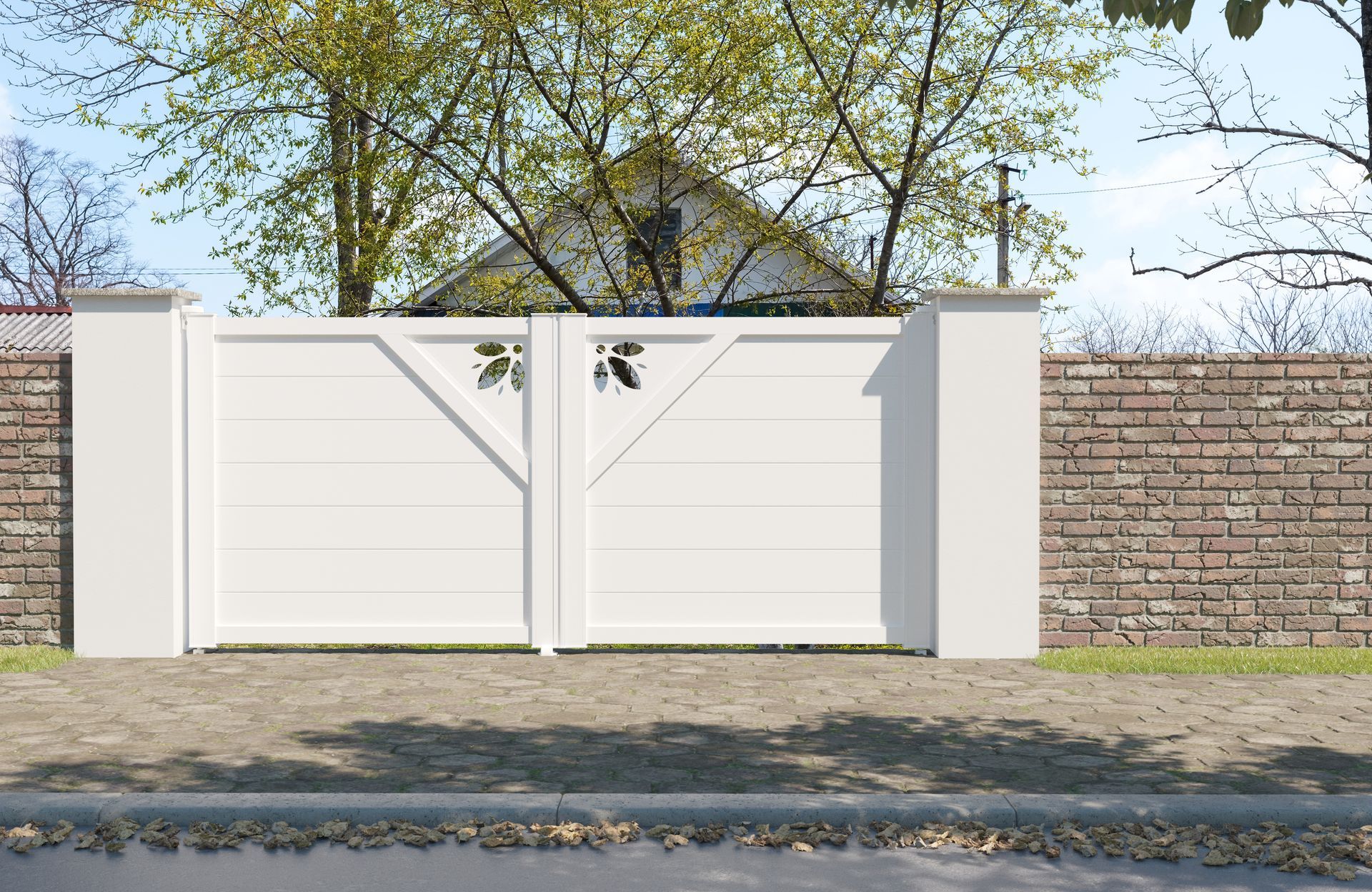 Portail battant Neo Vision Triangle