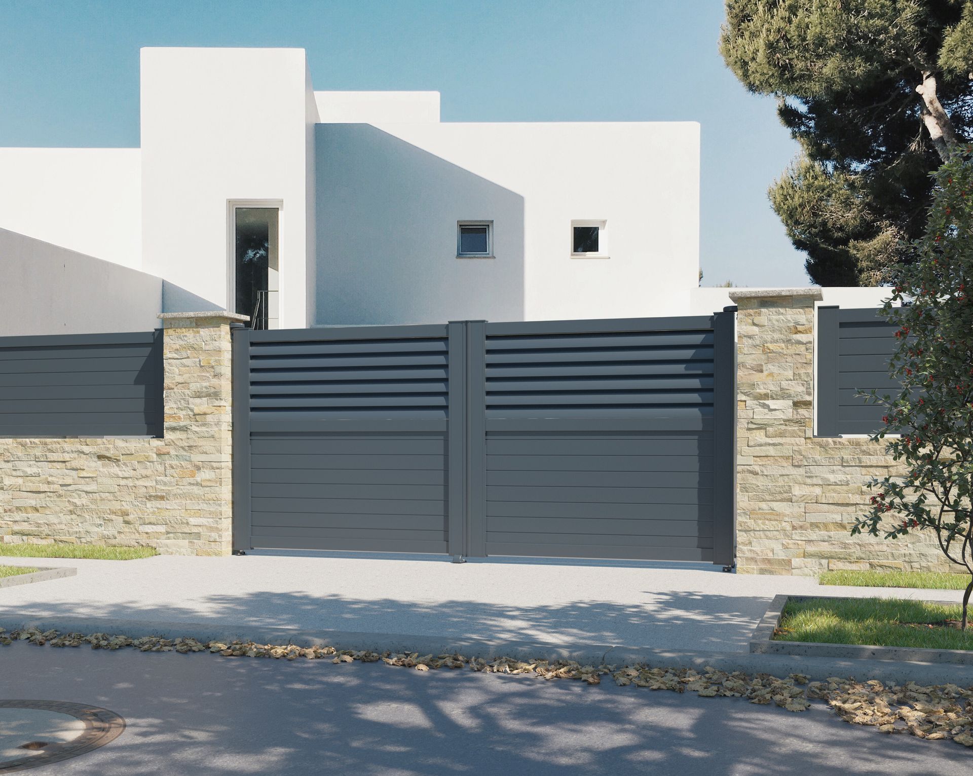 Portail battant Nord