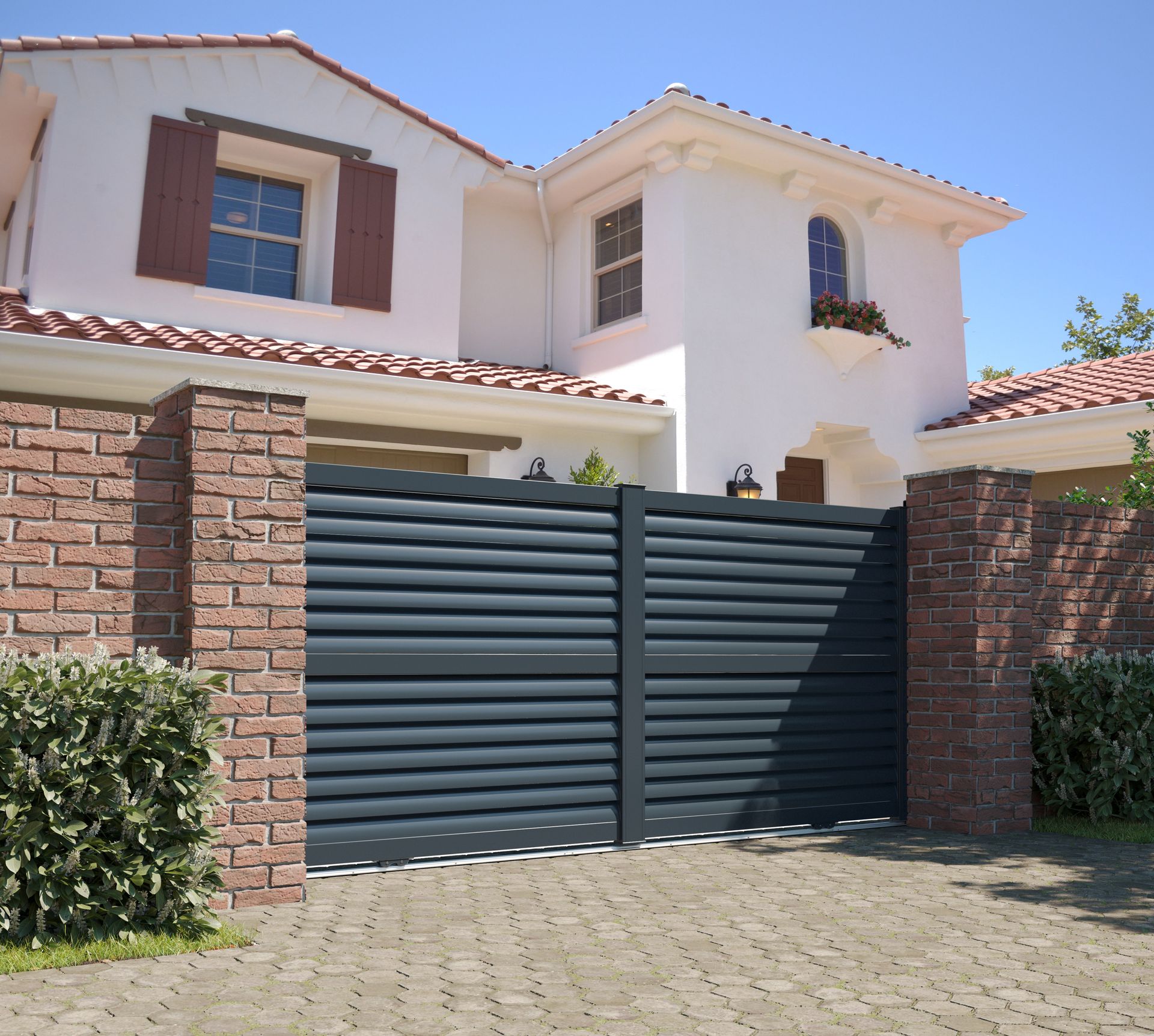 Portail battant Nord Total