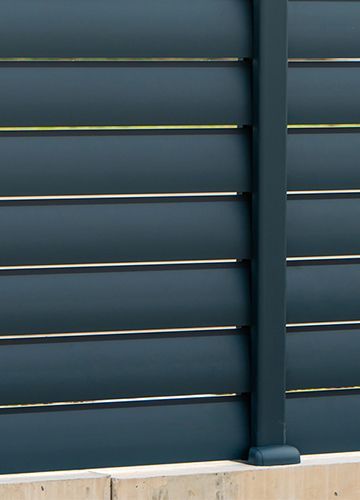 Clôtures et brise-vue en aluminium