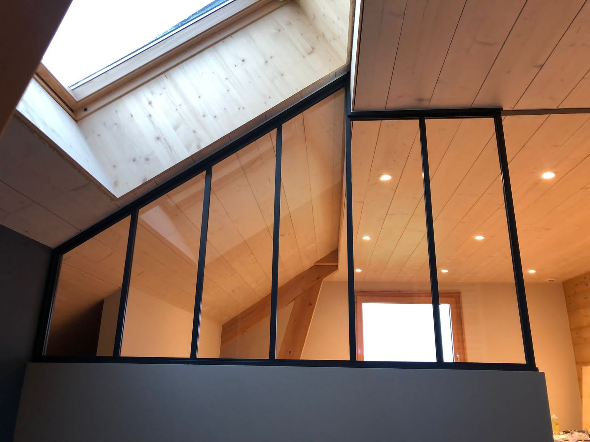 Verrière et bloc-porte