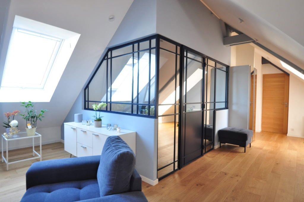 Grande verrière fermée