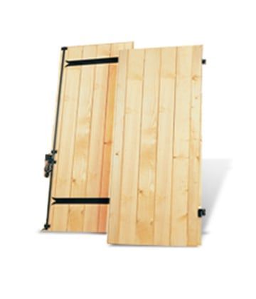 Volet battant en bois