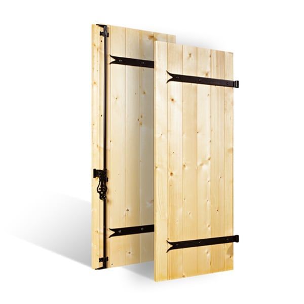 Lames verticales pentures contre-pentures