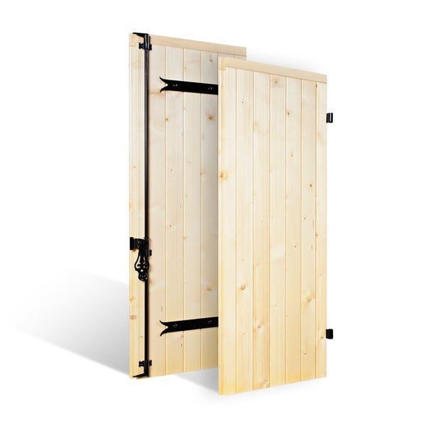 À lames gardois pentures inversés

