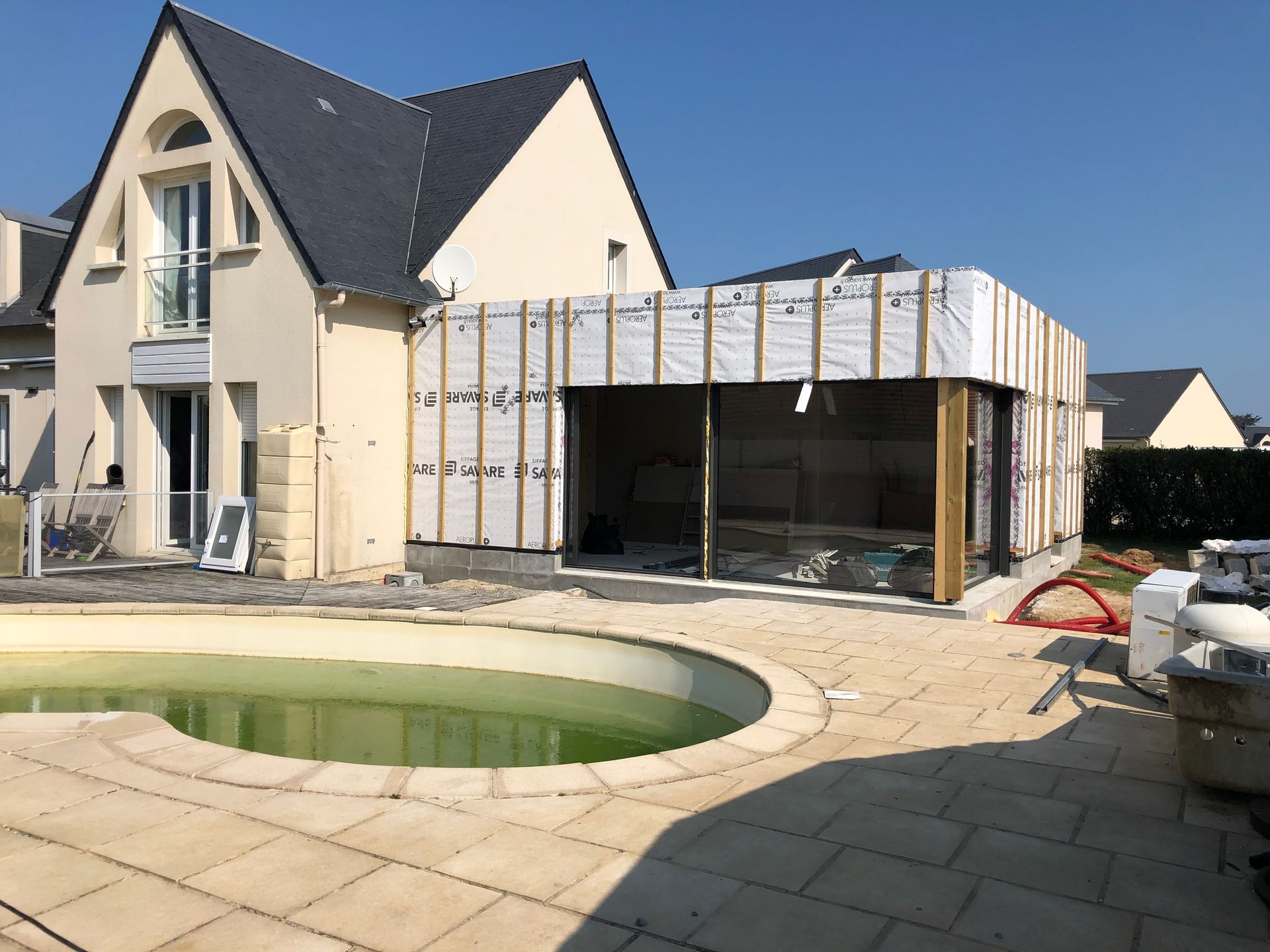 Agrandissement de maison