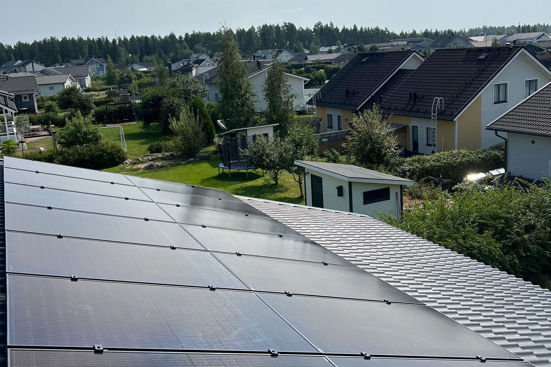 Aurinkosähkö Pirkanmaalla