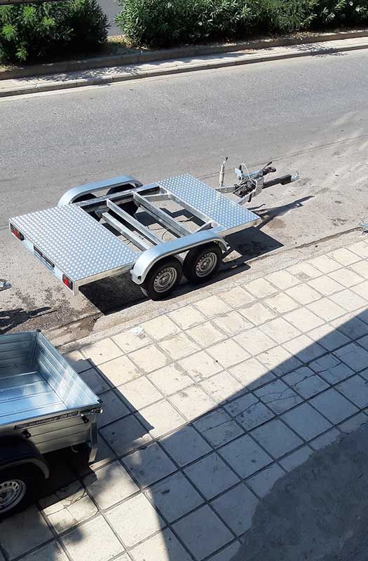 Διαξονικά και τριαξονικά τρέιλερ μεταφοράς φυλακίων σκοπού KIBO