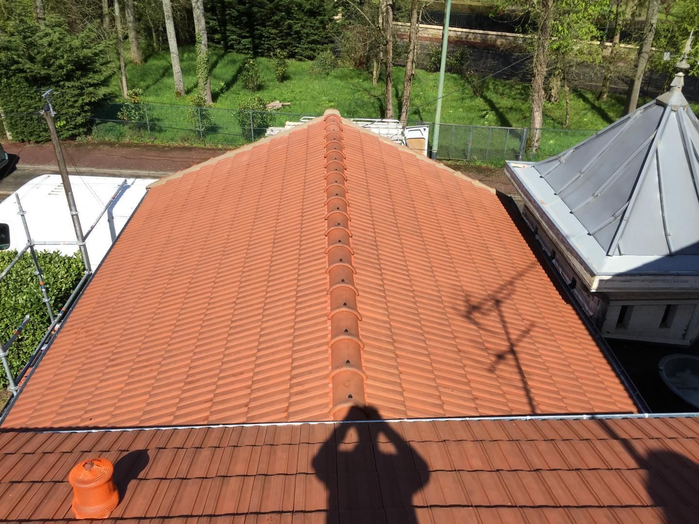 Photo après le remplacement de toiture