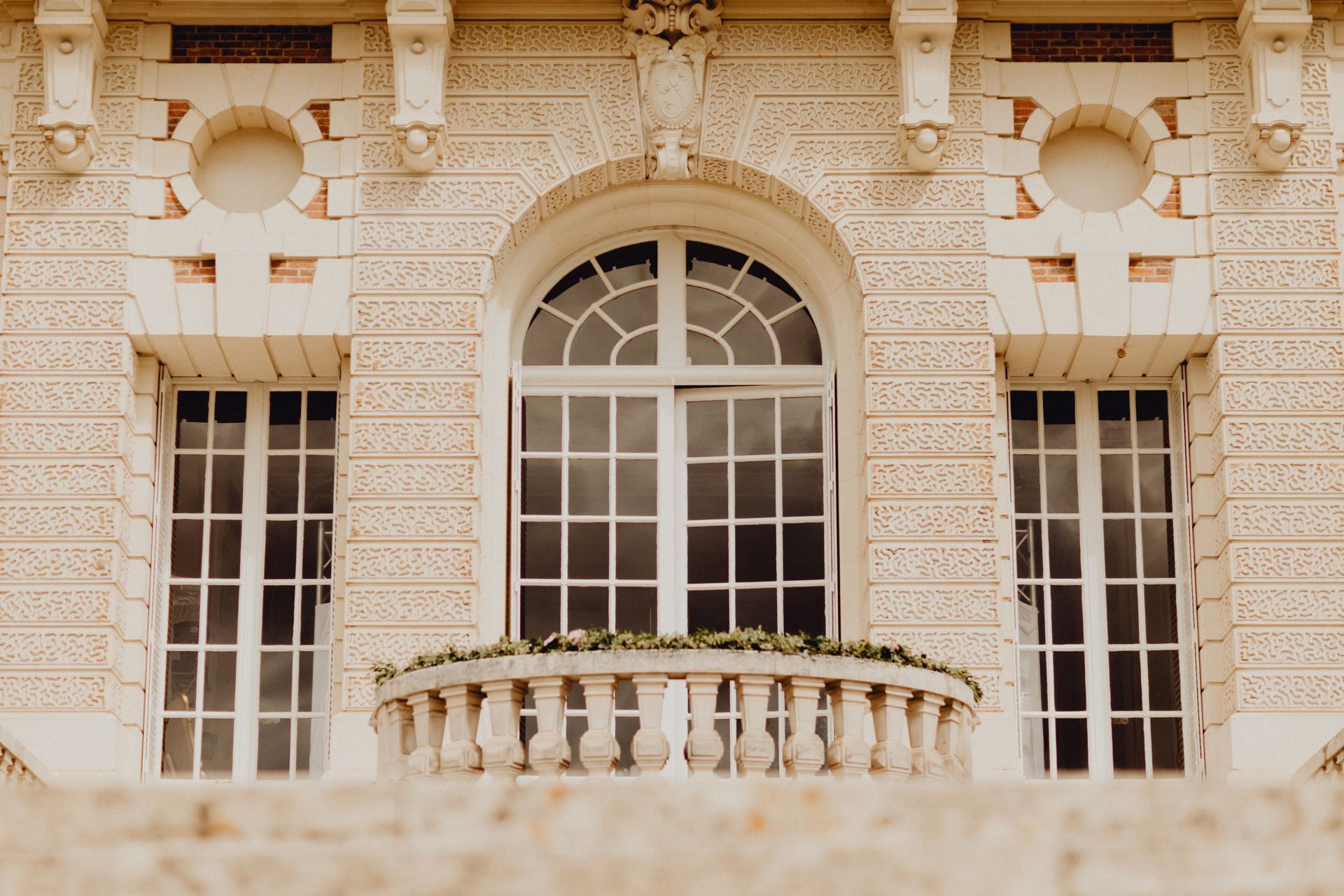 Balcon de château
