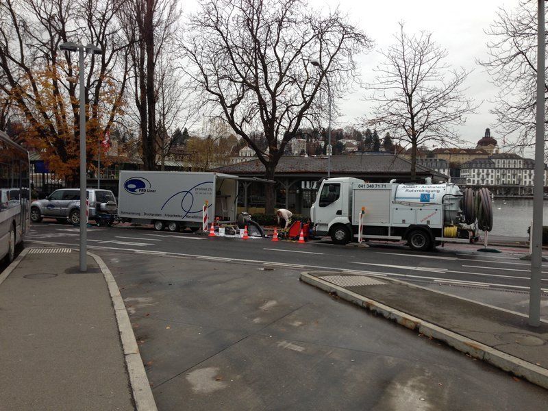 Fahrzeug PRO Liner Rohrsanierung