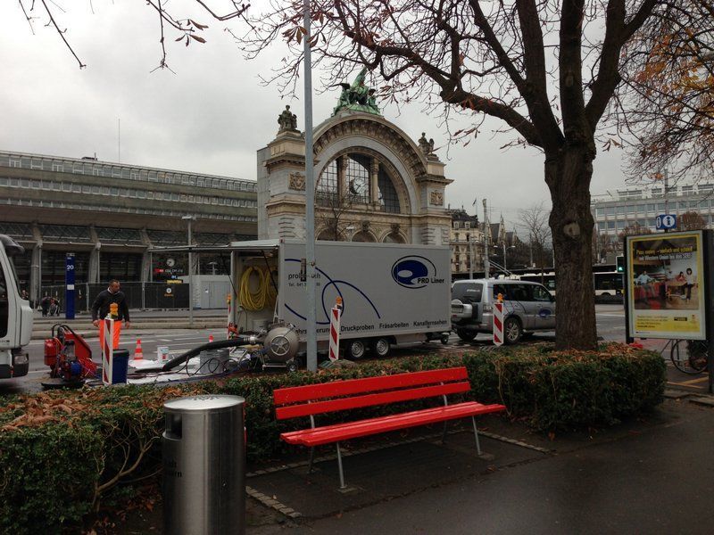 Fahrzeug PRO Liner Rohrsanierung